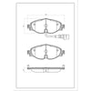 SURESTOP BRAKEPAD SP21760W #B91