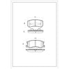 SURESTOP BRAKEPAD SP2226 #A18