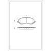 SURESTOP BRAKEPAD SP2235 #A15