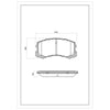 SURESTOP BRAKEPAD SP2238