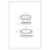 SURESTOP BRAKEPAD SP2378 #A73