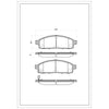 SURESTOP BRAKEPAD SP2675 #A63