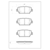 SURESTOP BRAKEPAD SP2680