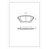 SURESTOP BRAKEPAD SP2681 #A80