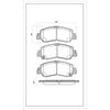 SURESTOP BRAKEPAD SP2682