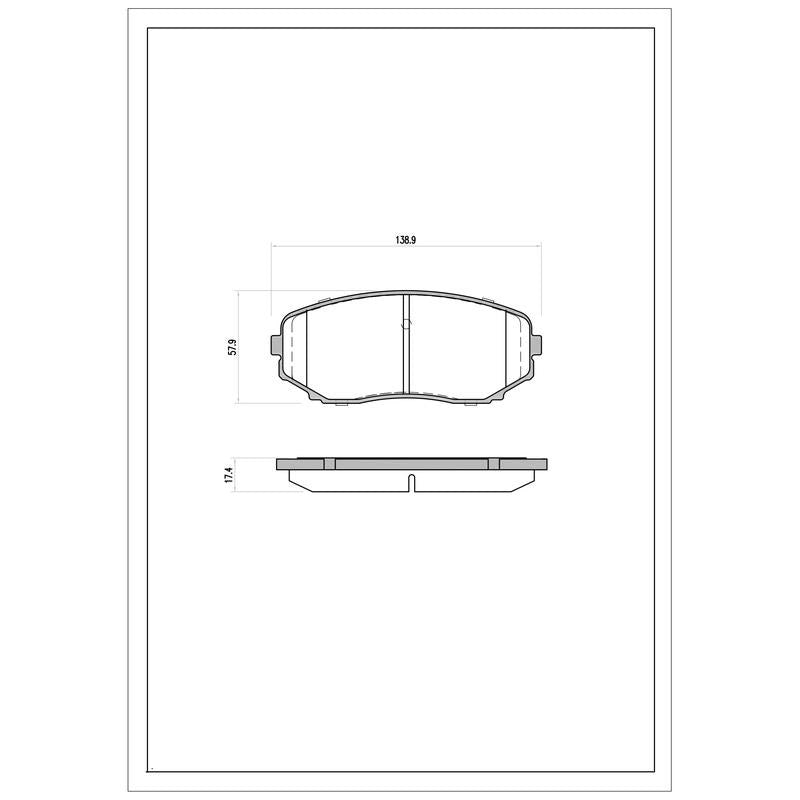 SURESTOP BRAKEPAD SP2689 #A33