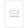 SURESTOP BRAKEPAD SP2689 #A33