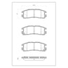 SURESTOP BRAKEPAD SP2940