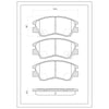 SURESTOP BRAKEPAD SP2948 #B36