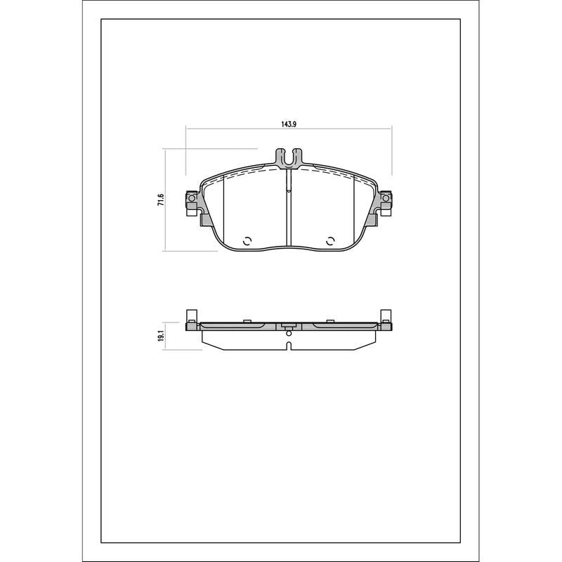SURESTOP BRAKEPAD SP29764 #B87