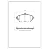 SURESTOP BRAKEPAD SP29764 #B87