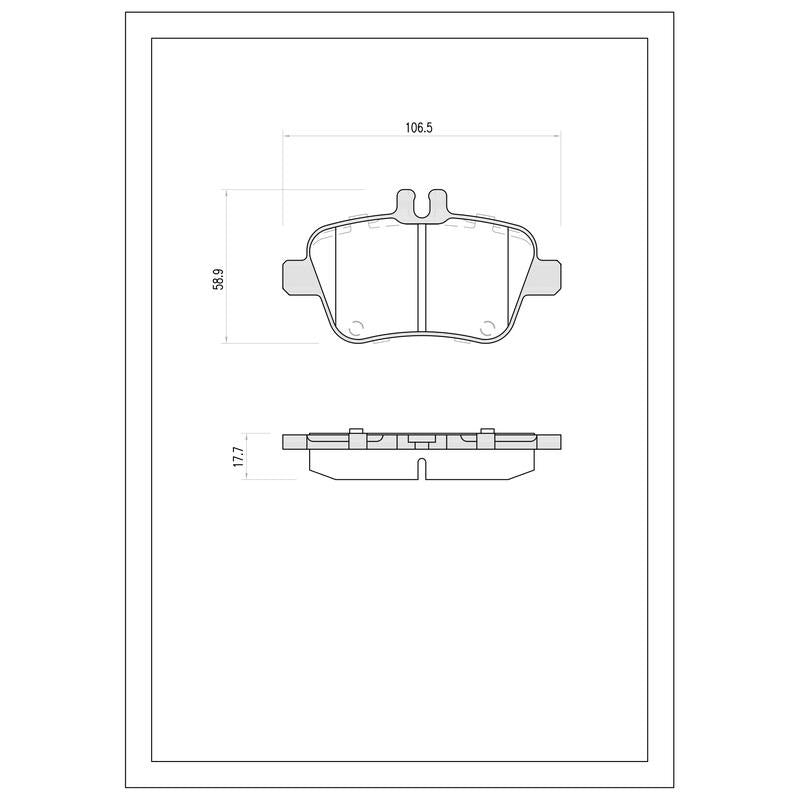 SURESTOP BRAKEPAD SP29775 #B26