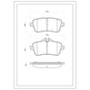 SURESTOP BRAKEPAD SP29776 #B37