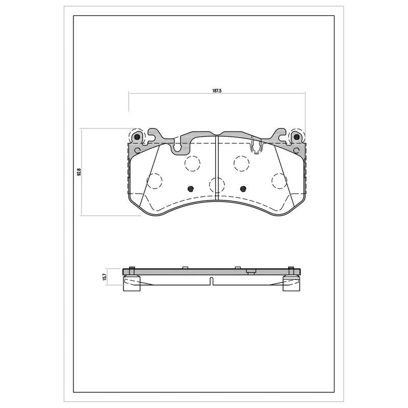 SURESTOP BRAKEPAD SP29777