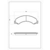SURESTOP BRAKEPAD SP3230
