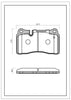 SURESTOP BRAKEPAD SP35762