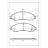 SURESTOP BRAKEPAD SP3677