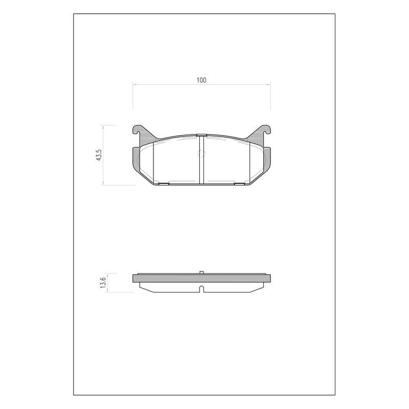 SURESTOP BRAKEPAD SP4004