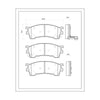 SURESTOP BRAKEPAD SP4005 #B33