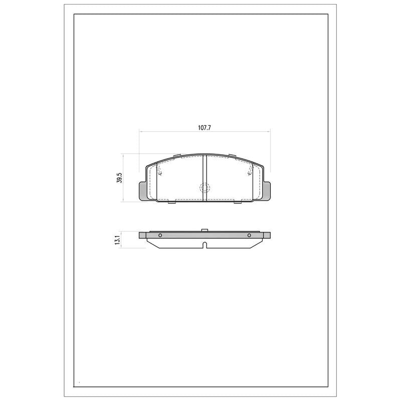 SURESTOP BRAKEPAD SP4079 #A39