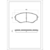 SURESTOP BRAKEPAD SP4142 #B60