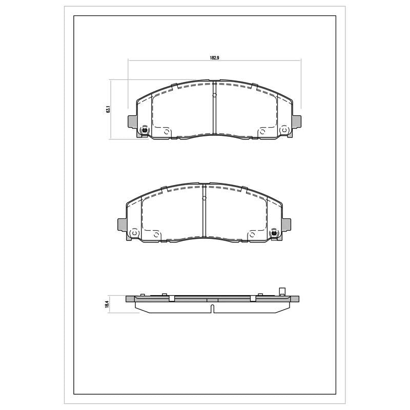 SURESTOP BRAKEPAD SP41768