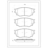 SURESTOP BRAKEPAD SP4259 #B44