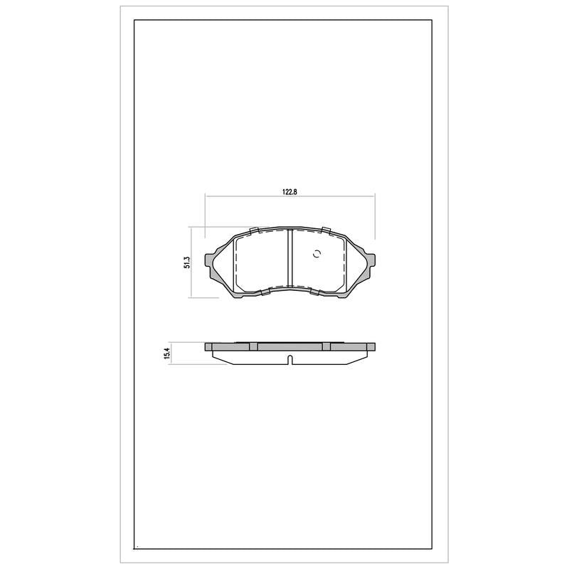 SURESTOP BRAKEPAD SP4291