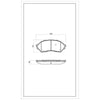 SURESTOP BRAKEPAD SP4291