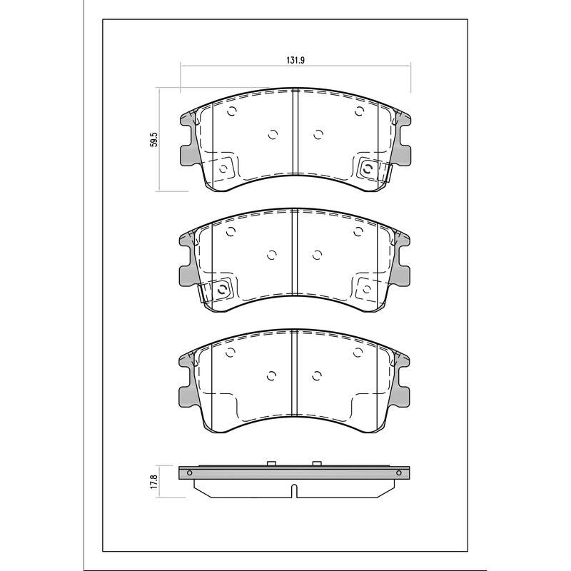 SURESTOP BRAKEPAD SP4392 #B79
