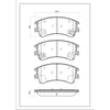 SURESTOP BRAKEPAD SP4392 #B79