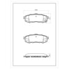 SURESTOP BRAKEPAD SP4673 #B1