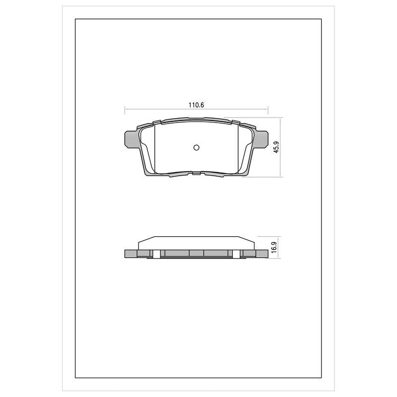 SURESTOP BRAKEPAD SP4680 #A98