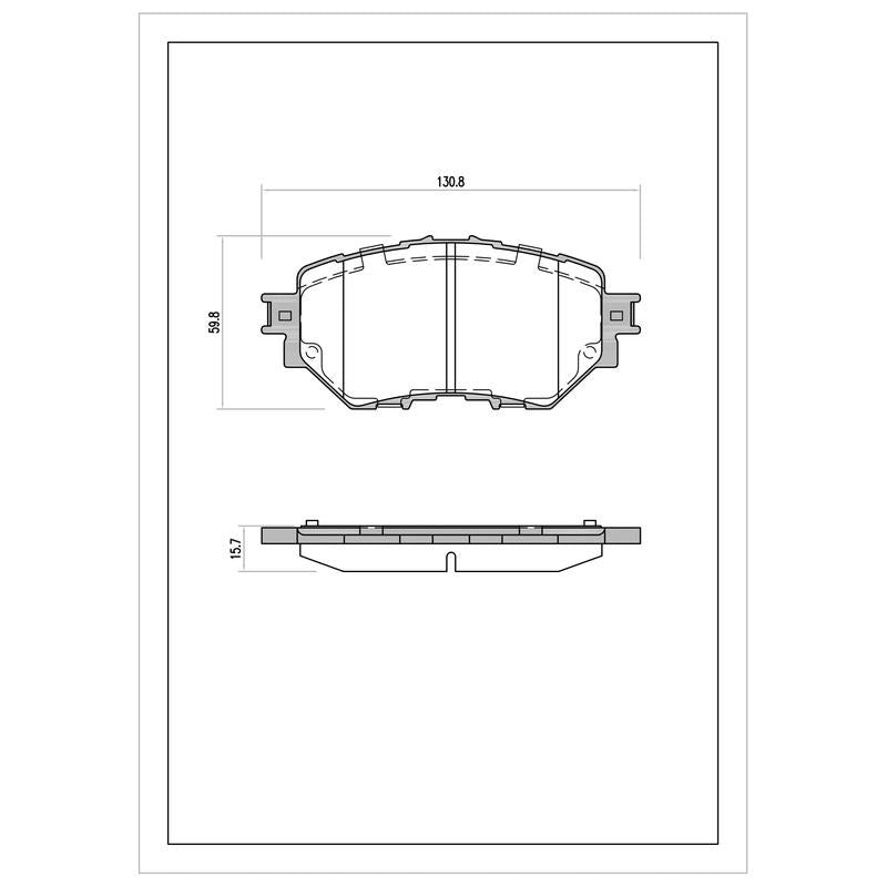 SURESTOP BRAKEPAD SP4681
