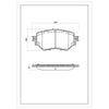 SURESTOP BRAKEPAD SP4681