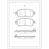 SURESTOP BRAKEPAD SP4682 #B21