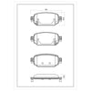 SURESTOP BRAKEPAD SP4685 #B3