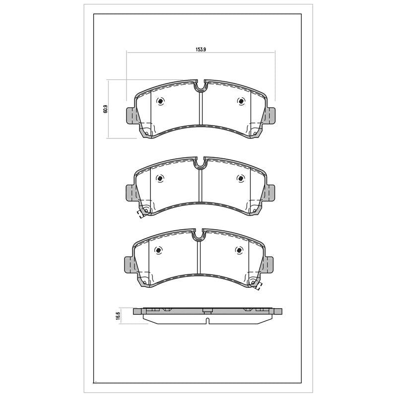 SURESTOP BRAKEPAD SP5831