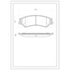 SURESTOP BRAKEPAD SP58766 #B47