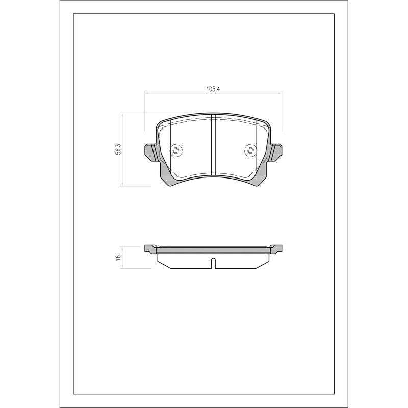 SURESTOP BRAKEPAD SP5882