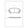 SURESTOP BRAKEPAD SP6166