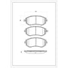 SURESTOP BRAKEPAD SP6236 #A17