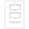 SURESTOP BRAKEPAD SP6239 #B29