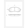 SURESTOP BRAKEPAD SP6269 #B42