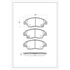 SURESTOP BRAKEPAD SP7030 #A40