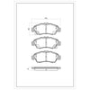 SURESTOP BRAKEPAD SP7031 #A59