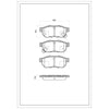 SURESTOP BRAKEPAD SP7072 #A47