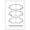 SURESTOP BRAKEPAD SP7251 #B68