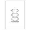 SURESTOP BRAKEPAD SP7372 #A20