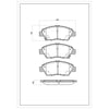 SURESTOP BRAKEPAD SP7634 #A41